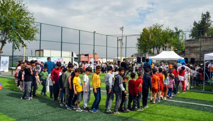 Çocuk Bahar Şenliği’nde 7 bine yakın minik doyasıya eğlendi