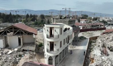 Depremde yıkılan Hatay Kütüphanesi yeniden inşa edildi