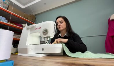 Kursla başladı, evinden dünyaya doğal tekstil ürünü satıyor