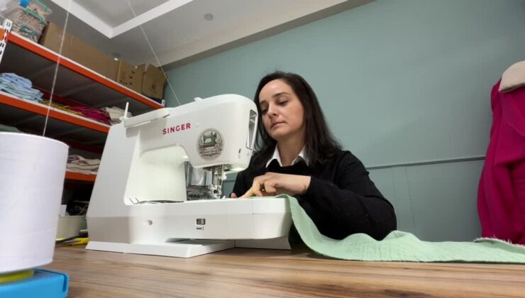 Kursla başladı, evinden dünyaya doğal tekstil ürünü satıyor