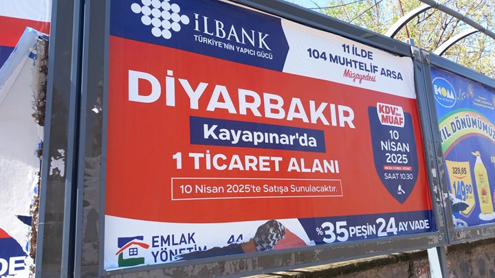 Diyarbakır’da Ticari Alan Satışa Sunulacak