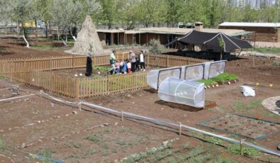 Diyarbakır’da minikler toprakla tanıştı, doğa bilinci kazandı