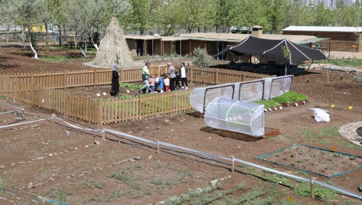 Diyarbakır’da minikler toprakla tanıştı, doğa bilinci kazandı