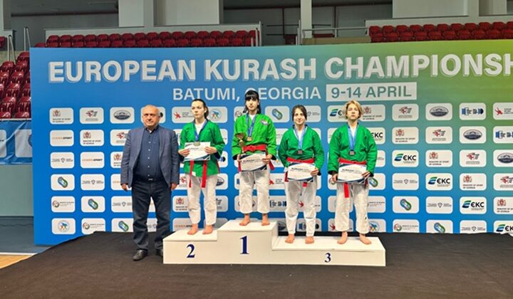 Diyarbakırlı sporcu Hilal Göktekin Avrupa Kuraş Şampiyonu oldu