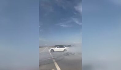 Sosyal medyadaki drift görüntüsü cezasız kalmadı