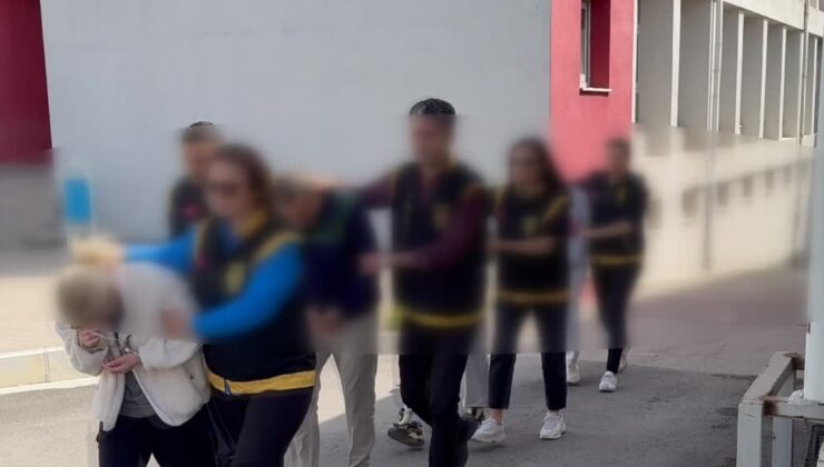 Düzenlenen fuhuş operasyonunda yakalanan 7 zanlı tutuklandı