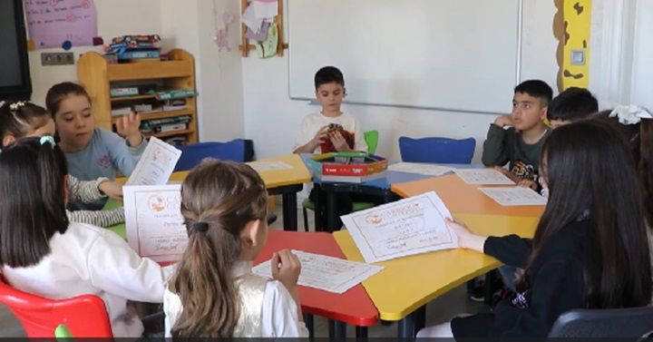 Elazığ’ta ilkokul öğrencileri  Uluslararası Matematik Yarışması’nda birinci oldu
