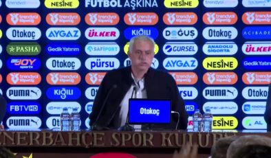 Fenerbahçe-Kayserispor maçının ardından Jose Mourinho’dan sert çıkış