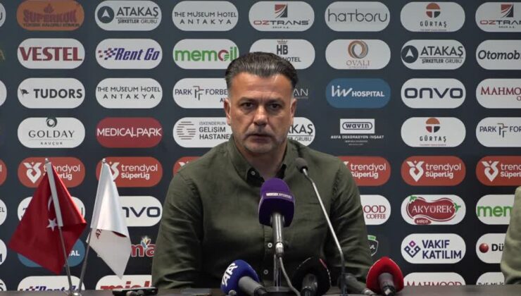 Hatayspor-Eyüpspor maçında Murat Şahin: İmkansıza yaklaştık