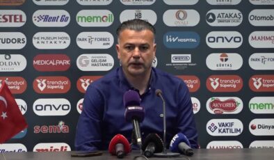 Hatayspor-Konyaspor maçının ardından Murat Şahin konuştu