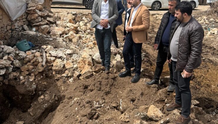 Başkan Seydaoğlu hortumdan zarar gören köyü ziyaret etti