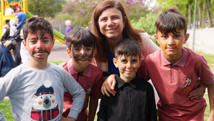 Eş Başkan Bucak, çocuklarla bir araya geldi