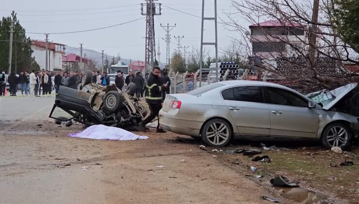 Kahramanmaraş’ta feci kaza: 3 ölü
