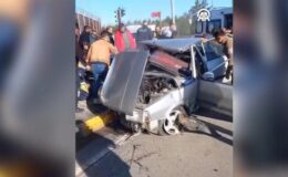 Zırhlı polis aracı ile otomobil çarpıştı 1 kişi öldü, 5 kişi yaralandı