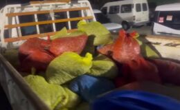 Kaçak avlanan 2 ton midyeye el konuldu