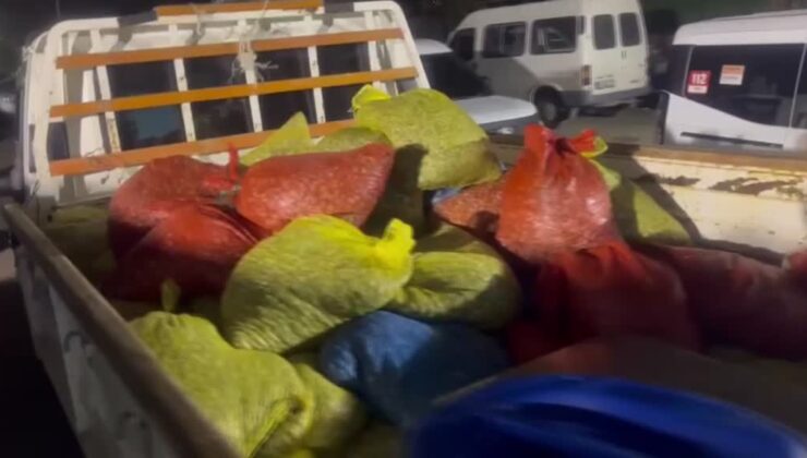 Kaçak avlanan 2 ton midyeye el konuldu