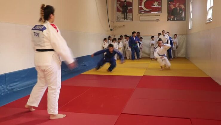 Emine Şenel judoda şampiyonlar yetiştiriyor, hedefi olimpiyat gururu