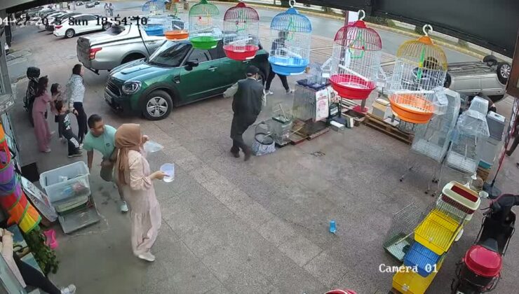 Kaldırıma çarpan otomobilin sürücüsü yaralandı