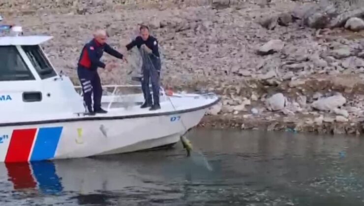 Keban’da av yasağı başladı, 500 metre kaçak ağ ele geçirildi
