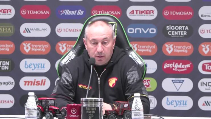 Konyaspor-Göztepe maçı sonrası Stoilov’dan flaş açıklamalar