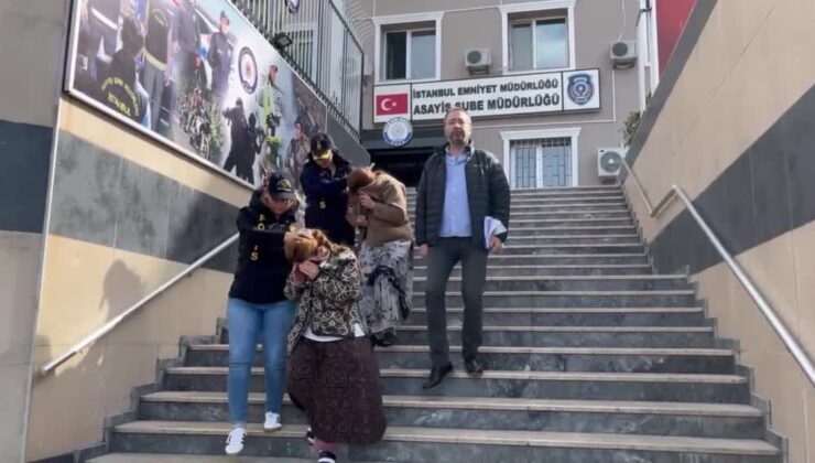 Çarşafla yaklaştılar, 2,5 kilo altını çalıp kaçtmıştılar