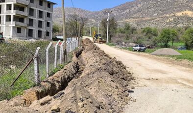 Lice’nin Muradiye Mahallesi’nde Altyapı Çalışmaları