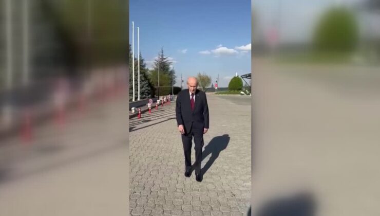 MHP, Bahçeli’nin yürüyüş görüntülerini sosyal medyada paylaştı
