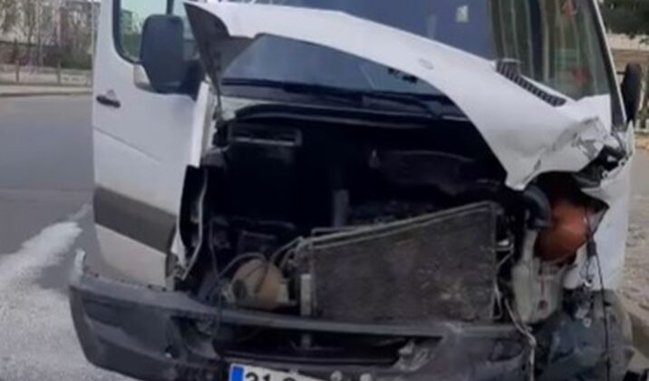 Maddi Hasarlı Kaza Meydana Geldi