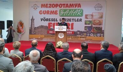 “Mezopotamya Gurme Bahar Yöresel Lezzetler Fuarı” başladı
