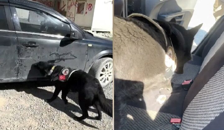 Otomobilin yakıt deposunda 21 kilo 440 gram uyuşturucu ele geçirildi