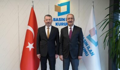 Rektör Kırışık’tan Basın İlan Kurumu Genel Müdürü Erkılınç’a Ziyaret