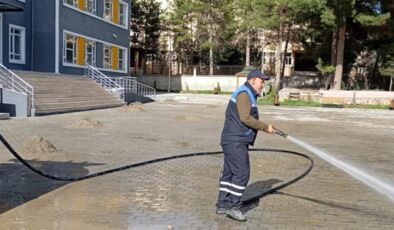 Siirt Belediyesi’nden okullarda temizlik seferberliği
