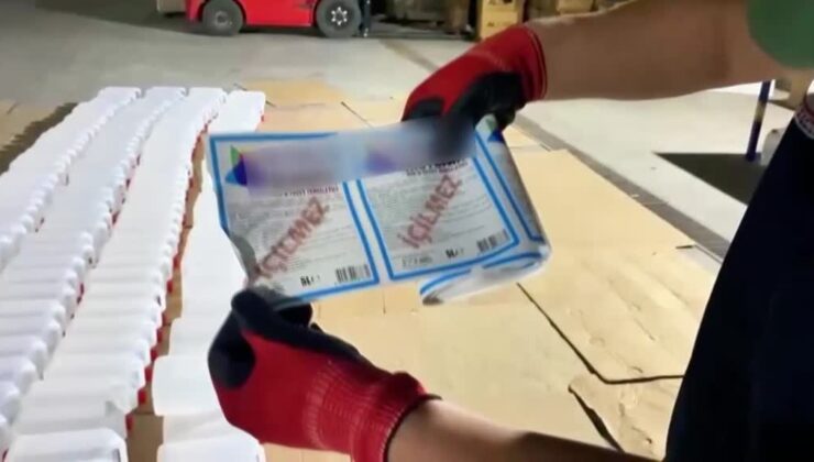 Sahte içki operasyonlarında 137 şüpheli yakalandı