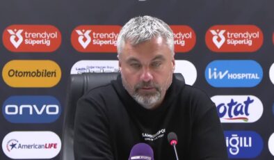 Samsunspor-Galatasaray maçı sonrası Thomas Reis’ten flaş açıklamalar