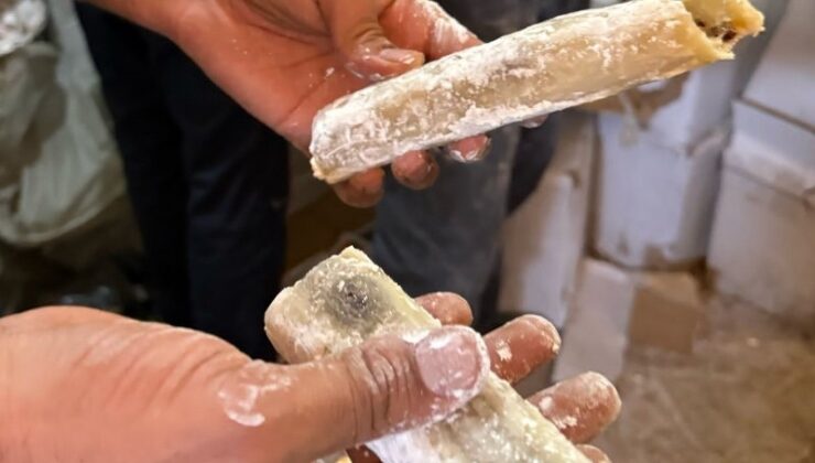 Şanlıurfa’da 2 ton küflü lokum ele geçirildi