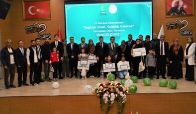 Şanlıurfa’da “Sağlıklı Nesil Sağlıklı Gelecek” yarışmasının ödül türeni düzenlendi