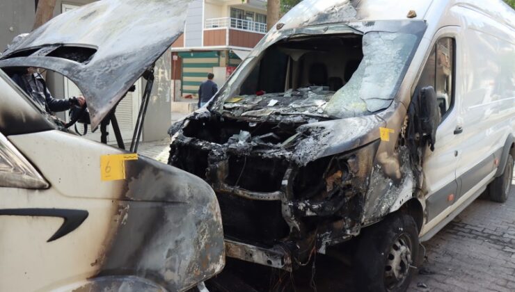 Şanlıurfa’da dehşet gecesi: 9 araç birden kundaklandı