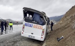 Oltu’da feci kaza: 1 ölü, çok sayıda yaralı