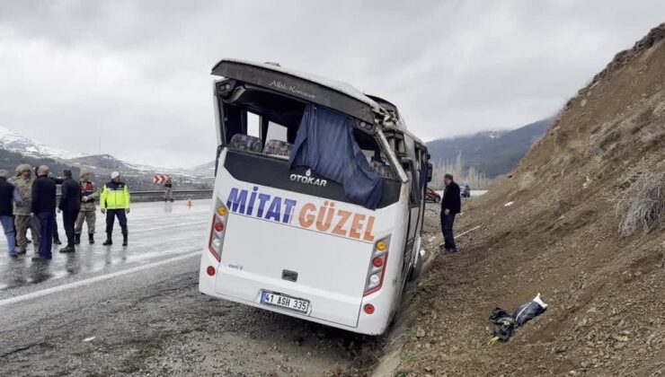 Oltu’da feci kaza: 1 ölü, çok sayıda yaralı