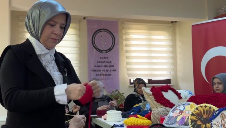 Tekstil atıkları kadınların elinde yeni ürüne dönüşüyor