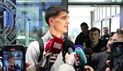 Bordo-Mavili gençler Trabzon’da coşkuyla karşılandı