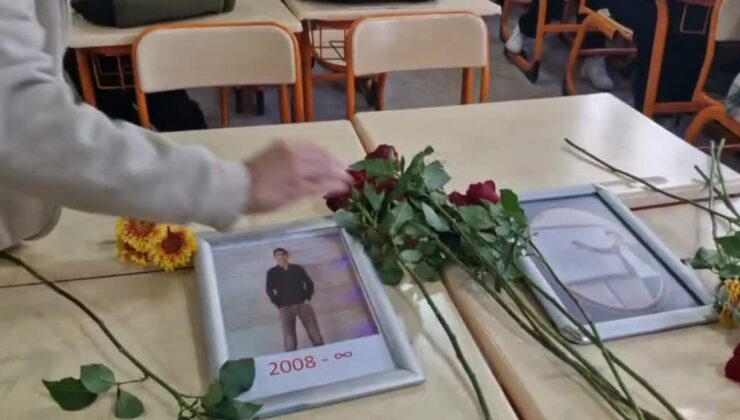 Trafik kazasında ölen iki kardeş okullarında anıldı