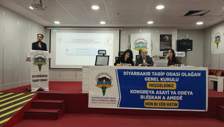 Diyarbakır Tabip Odası 2024-2025 Ara Genel Kurulu başladı