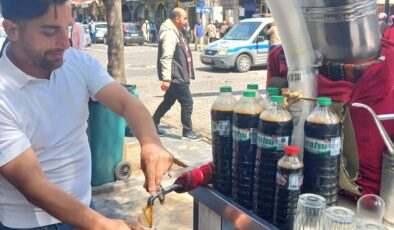 Isınan havalar şerbetçilere yaradı