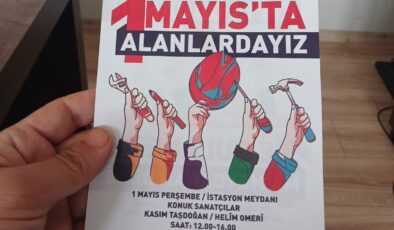 Diyarbakır’da 1 Mayıs Mitingi hazırlıkları başladı: Broşürler dağıtıldı