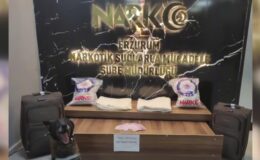 Yolcu otobüsünde 7 kilo 100 gram uyuşturucu ele geçirildi