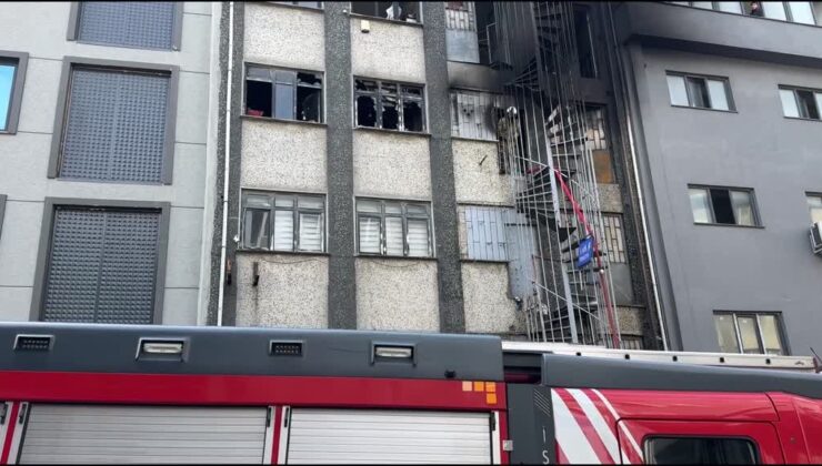 Ayakkabı imalathanesinde çıkan yangın söndürüldü