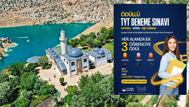 Eğil Belediyesi’nden Ödüllü TYT Deneme Sınavı