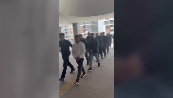 Polisin eş zamanlı baskınında firari 7 hükümlü yakalandı