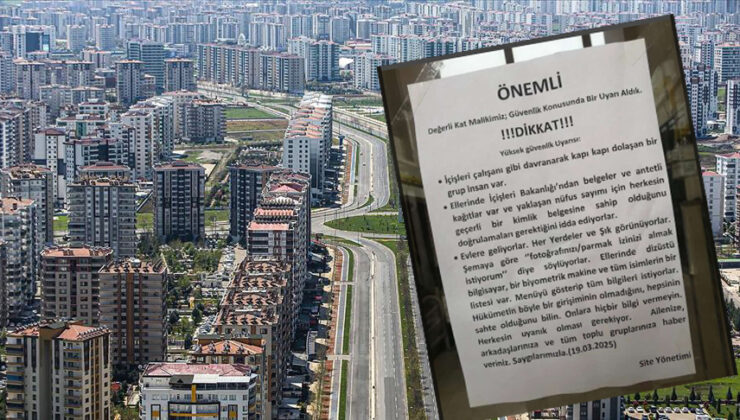 Diyarbakır’da Site Yönetimlerinden Sahte Memur Uyarısı